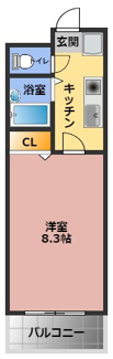【間取り】 | ジュネスメゾンイノウエ