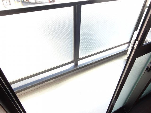 ラパス高倉台のバルコニー