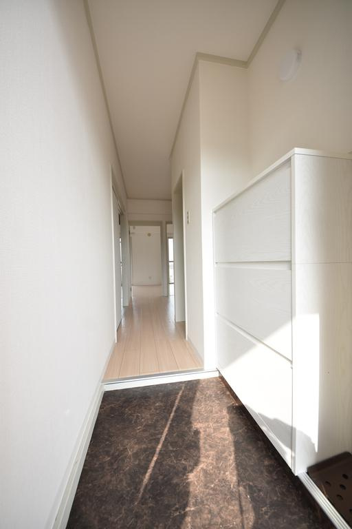 パークハイツ青谷の玄関