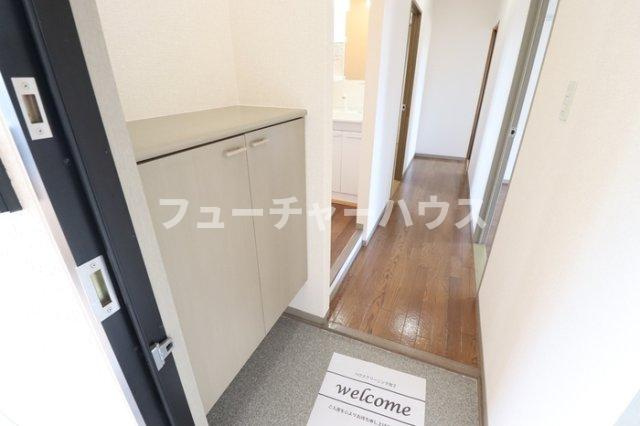 コーポ冨田　Ⅱの玄関