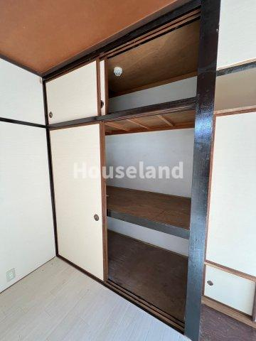 六十谷マンションの収納