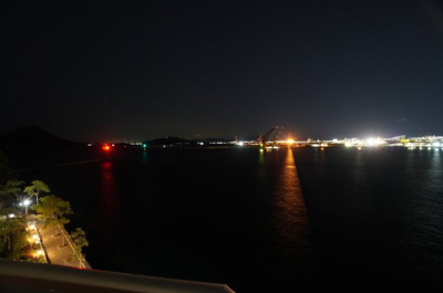 【展望】 | ベイサイドパレス宇品（リフォーム中） | 現地（2023年1月16日19：00頃）撮影