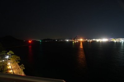 【展望】 | ベイサイドパレス宇品（リフォーム中） | 現地（2023年1月16日19：00頃）撮影