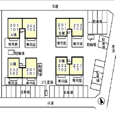 【区画図】 | ベネツォーネB