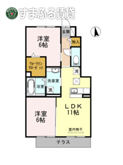 【間取り】 | アルページュ　岡崎市井ノ口町