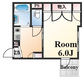 コーポアスナロの間取り