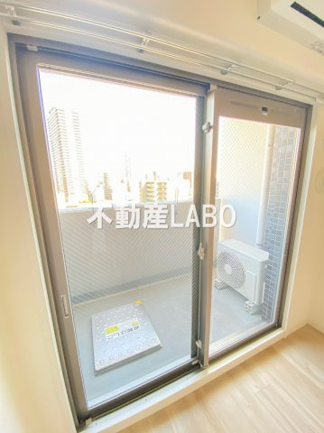 ファステート大阪ドームシティのバルコニー