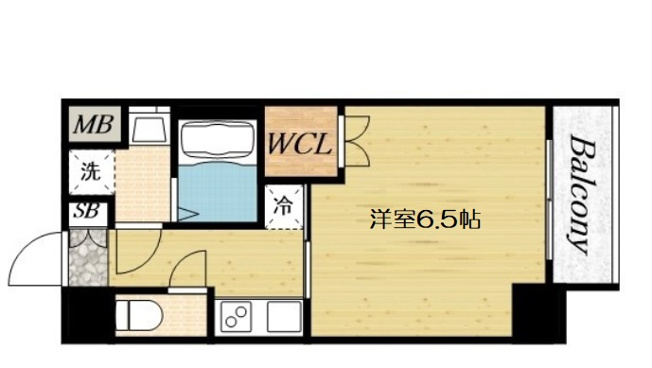 【間取り】 | エスプレイス阿波座パークテラス