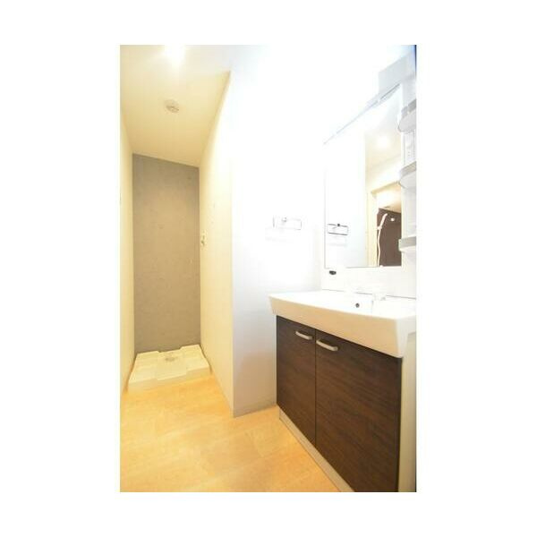 TRYM湘南台の洗面所