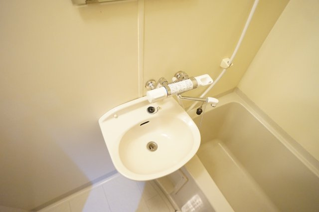 谷津ローズハイツの洗面所