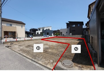 金沢市米泉町九丁目売土地の画像