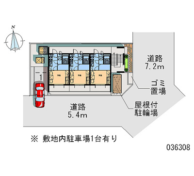 【駐車場】 | 長筬