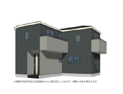 【外観パース】 | 高崎市石原町新築住宅第22