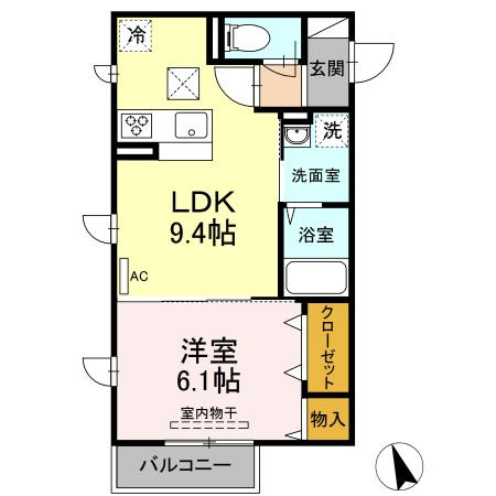 サウスメゾンの間取り
