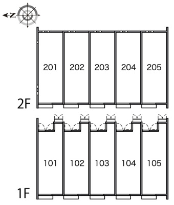 【区画図】 | レオネクスト元植田Ｗｅｓｔ
