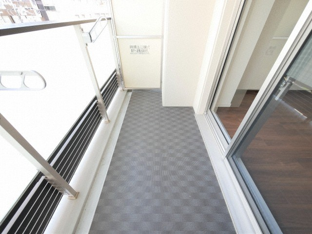 スプランディッド淀屋橋DUEのバルコニー