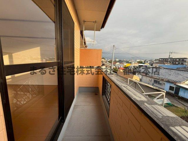 コーポアンジェラスのバルコニー