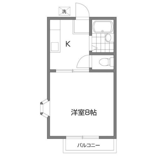 メゾンスカイフィールドの間取り