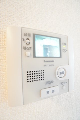 【セキュリティ】 | コーポスカイF | ※同物件・反転タイプの写真です。