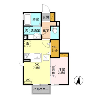 【間取り】 | サニーフラットE