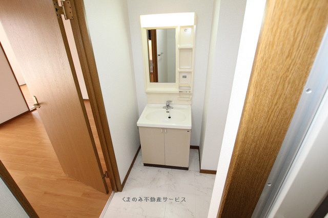 【独立洗面台】 | オアシス　Ⅰ | 独立洗面化粧台付き
オアシスⅠ　102号室　2021年9月19日撮影