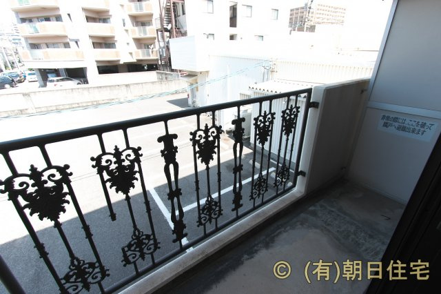カーサ広町のバルコニー