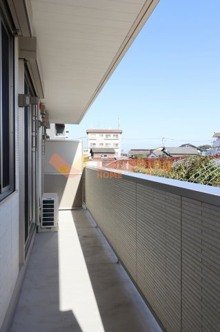 the Terrace御井町のバルコニー|落ち着いた時間を過ごせるバルコニーです