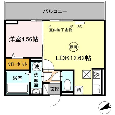 the Terrace御井町の間取り