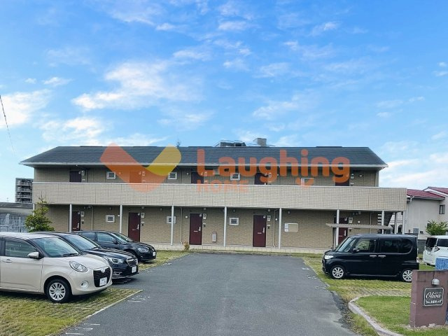 オリーヴァ東櫛原　A棟の外観|おしゃれな外観です