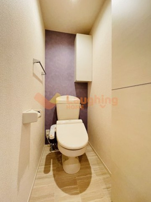 【トイレ】 | オリーヴァ東櫛原　A棟 | 落ち着いた色調のトイレです