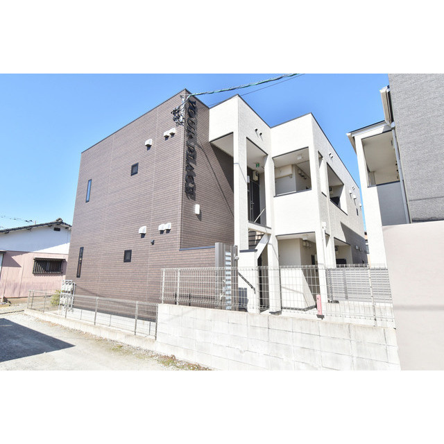 久留米市宮ノ陣５丁目のアパートの外観|きれいな外観です