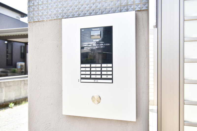 久留米市宮ノ陣５丁目のアパートのセキュリティ