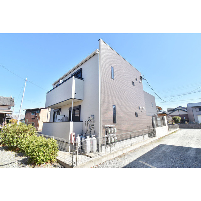 久留米市宮ノ陣５丁目のアパートの外観|おしゃれな外観です