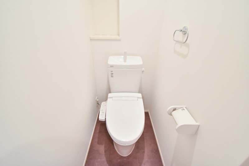 久留米市宮ノ陣５丁目のアパートのトイレ|トイレです