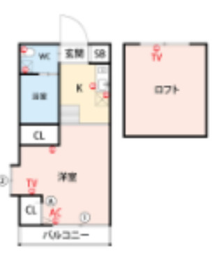 蔵ハウスの間取り
