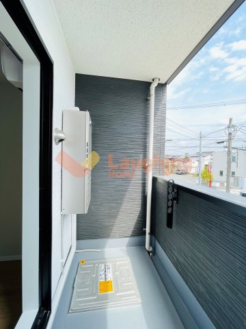 アシスト久留米西町のバルコニー|暖かな日差しのふりそそぐバルコニー