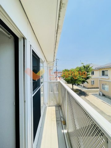 フレグランス南町のバルコニー|落ち着いた時間を過ごせるバルコニーです