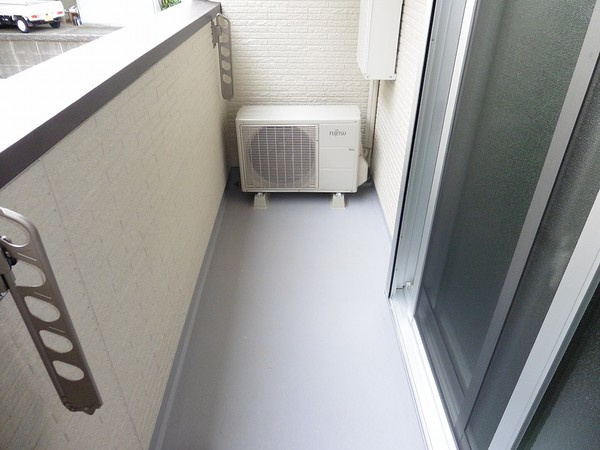 レイナス花絣のバルコニー