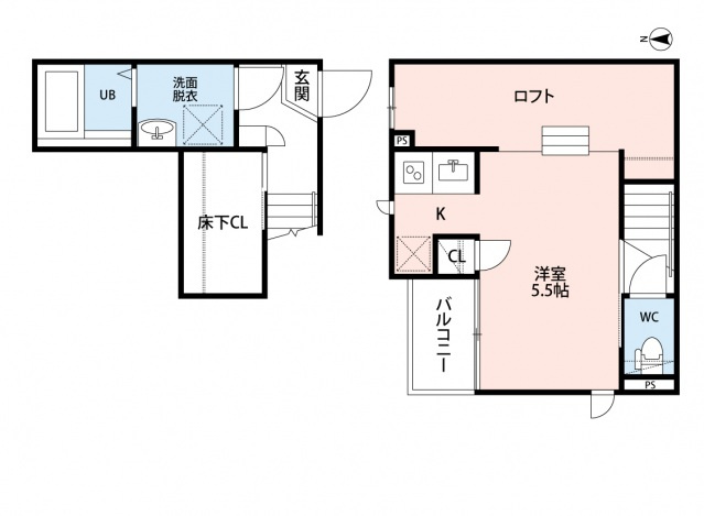 CB久留米ニクスの間取り