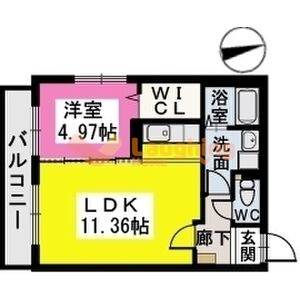 ヴィラジャスミンの間取り