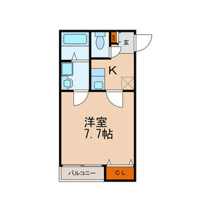 クレフラスト南薫西町の間取り