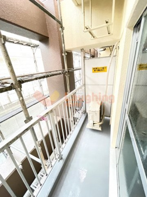 【バルコニー】 | グレースマンション櫛原 | 暖かな日差しのふりそそぐバルコニー