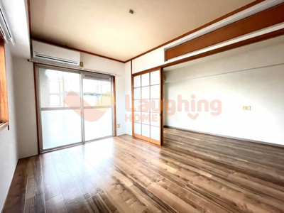 【寝室】 | グレースマンション櫛原 | 落ち着いた色調の寝室です