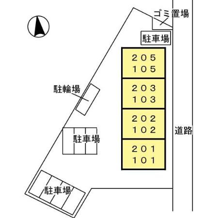 マリーモナリエの区画図