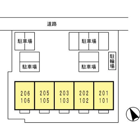 マーサ・ジュネスⅡの区画図