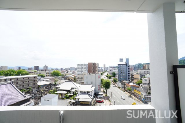 熊本市中央区迎町１丁目の賃貸マンションの展望