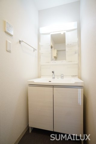 熊本市中央区迎町１丁目の賃貸マンションの洗面所