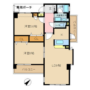 ヒルズ三番町の間取り