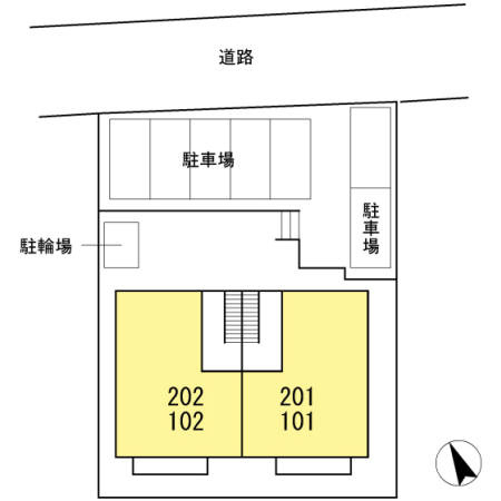 ル・ブルジョン　　刈谷市近郊の賃貸ならクラスホーム刈谷店の駐車場