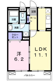 【間取り】 | アミティエⅠ